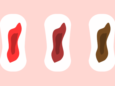 Različite boje menstrualne krvi